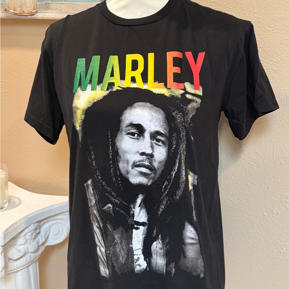 Black Marley Graphic T-Shirt